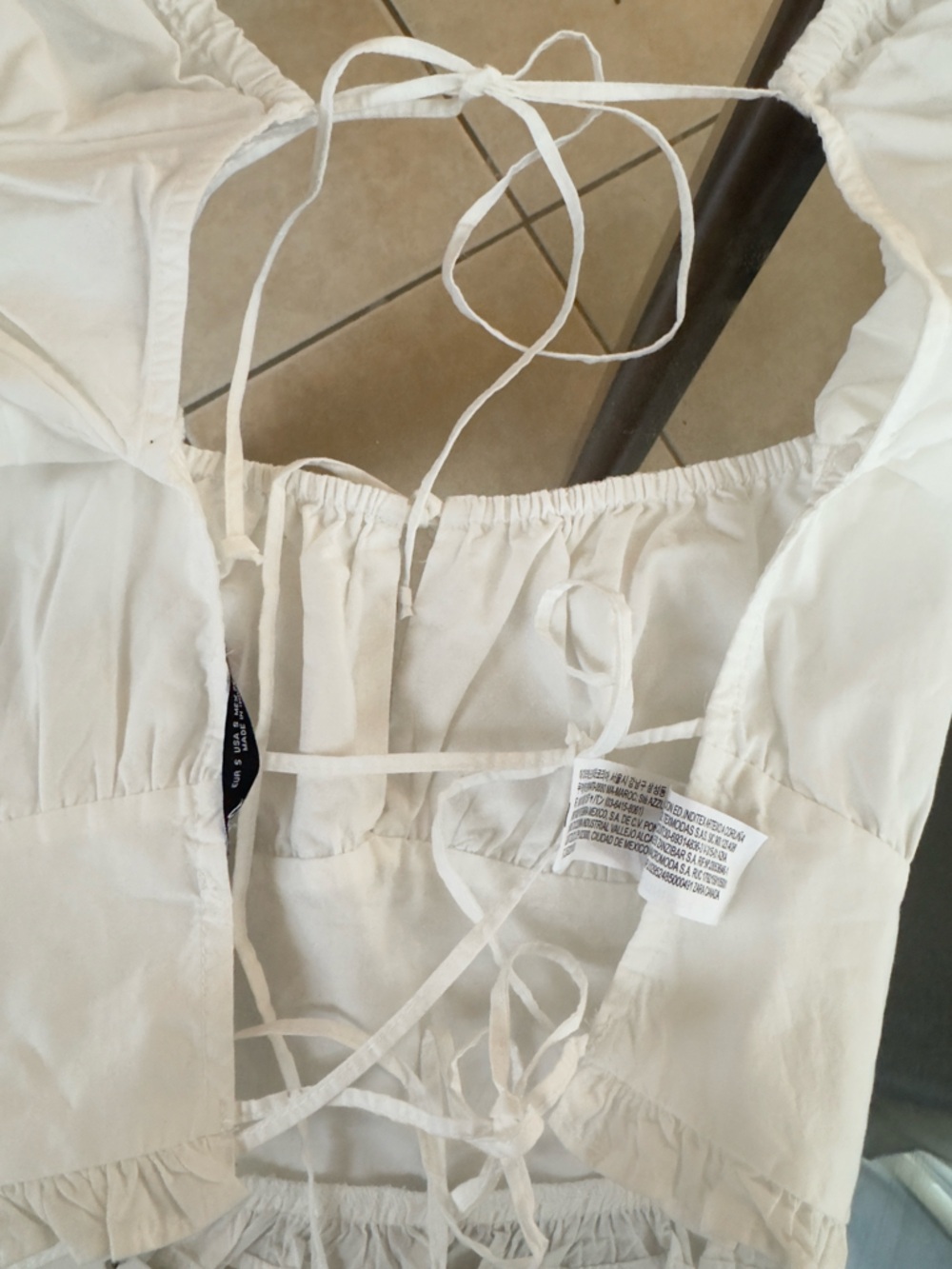 Zara White Blouse - Picture 6 of 6